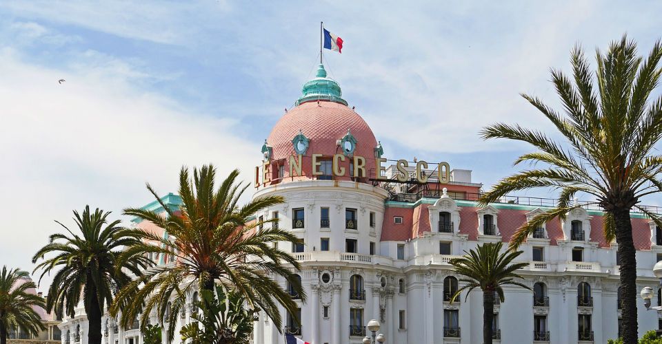 Le Negresco sur la Promenade des Anglais, Nice